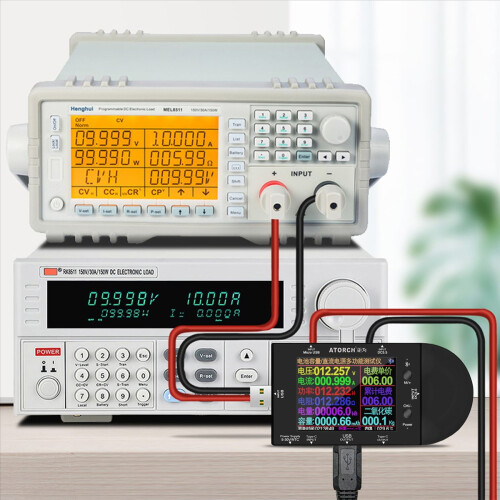 ATORCH UD24 USB Tester Type-C 2.4Inch Digital Volt 2