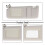 Right Beige Car Sun Visor Shade for 2007-2011 With 6
