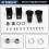 1Set Front Headlight Repair Bracket Mount Kits 631 10