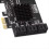 PCIE 1X to 6 Ports 3.0 PCI E Controller Pci Expres 6