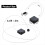 Retractable Remote Control Tethers, Cable Lock , 6 5