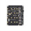 For 5 PCIe to 4-CH M.2 NVMe Adapter Board Compatib 4