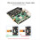 For 5 PCIe to 4-CH M.2 NVMe Adapter Board Compatib 7