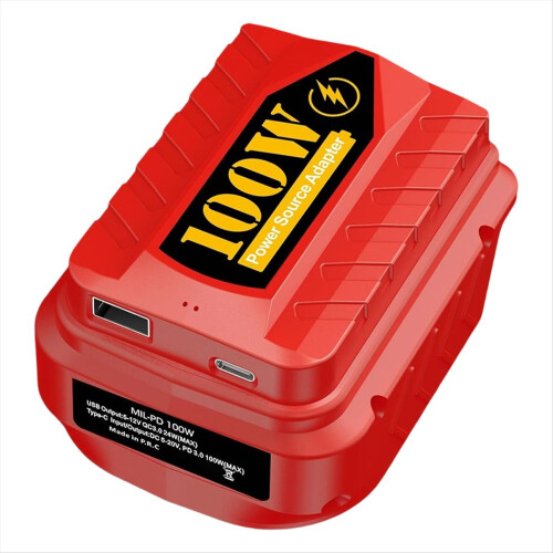 PD100W USB Charger Adapter for 18V Battery,with Ty 1