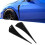 Side Vents for 10Th Gen 2016-2020 Front Pair Gloss 4
