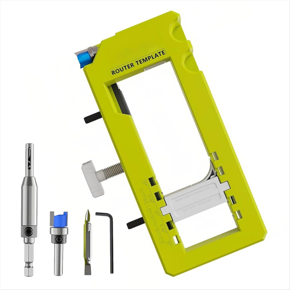 Door Hinge Jig Router Template For 3 Inch To 5 Len 4852555592884