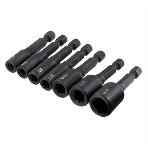 1/4 Hex Shank Thread Tap Socket Adapter -M14 HSS S