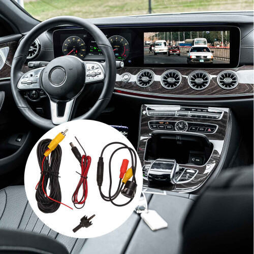 Car Rear View Camera 8-LED Round Back Up 170 degre 2
