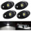 4Pcs 9LED Super Bright Rock Light Kit LED Waterpro 5