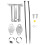 Aluminum EGR Removal Kit / Delete Blanking Bypass 3