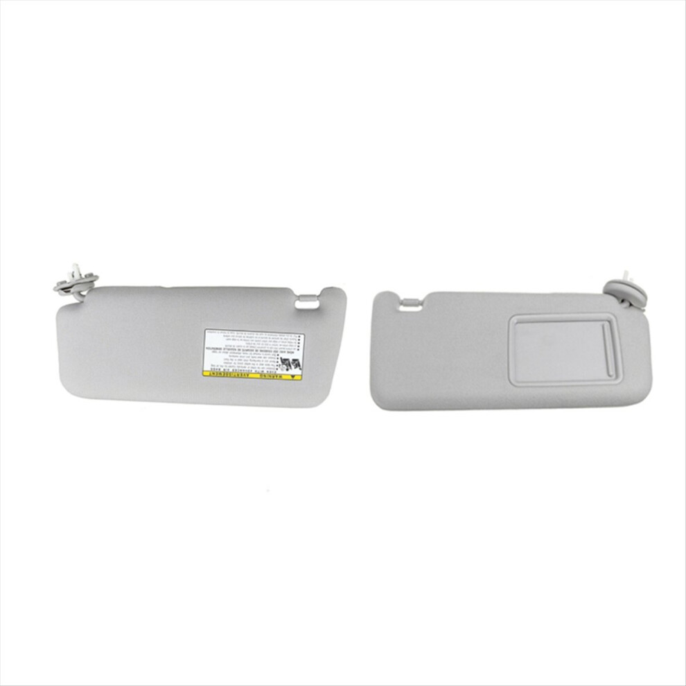 Left+Right Car Interior Sun Visor Sunshade With Mi 4852555501152
