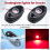 4 Pods LED Rock Lights Kit Waterproof Underglow Ne 7