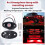 4 Pods LED Rock Lights Kit Waterproof Underglow Ne 6
