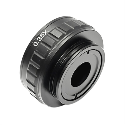Microscope C Mount Adapters Lens 0.35X CCD for Tri 2