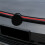 Red Car Front Bumper Grille Decoration Strip Trim 7