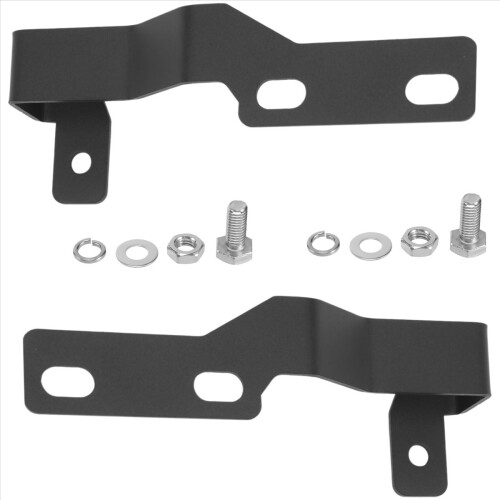 LED Light Pod Metal Hood Mount Bracket Kit/Ditch B 2