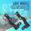 LED Light Pod Metal Hood Mount Bracket Kit/Ditch B 8