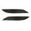 1pair Real Carbon Fiber Front Bumper Side Splitter 9