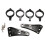 41MM Headlight Mount Bracket CNC Aluminum Alloy Bl 8
