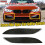1pair Real Carbon Fiber Front Bumper Side Splitter 8