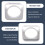 For 2024 Mini Cooling Base Anti-Slip Dustproof 3D 9