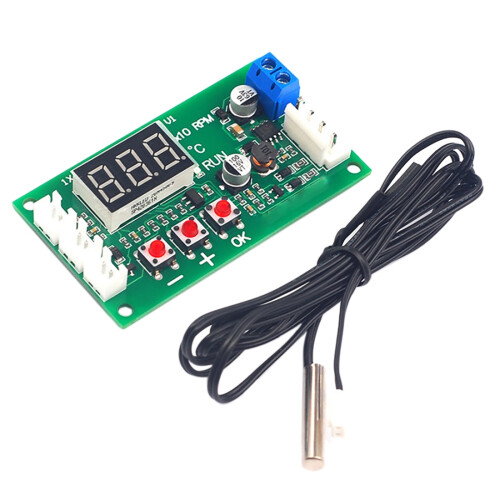 DC12-48V Digital Four-Wire PWM Fan Temperature Con