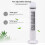 LED Tower Fan 2 Gear Speed Stand Up Portable Elect 4