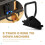 20pcs E Track D Ring Tie Down Anchors Closed Acces 5
