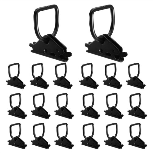 20pcs E Track D Ring Tie Down Anchors Closed Acces 2