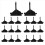 20pcs E Track D Ring Tie Down Anchors Closed Acces 2