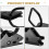 20pcs E Track D Ring Tie Down Anchors Closed Acces 9