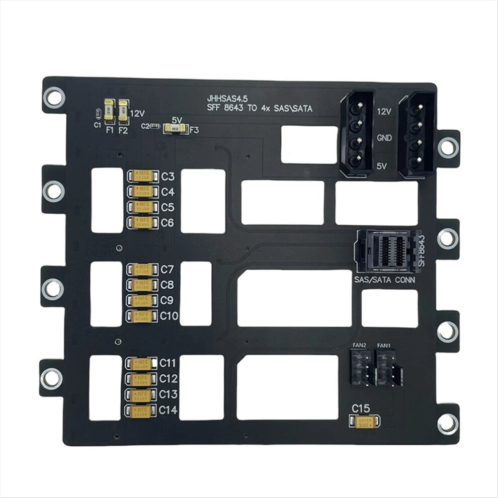Sas/ Hard Disk Backplane For Nas Storage Server 6G 4852555513643