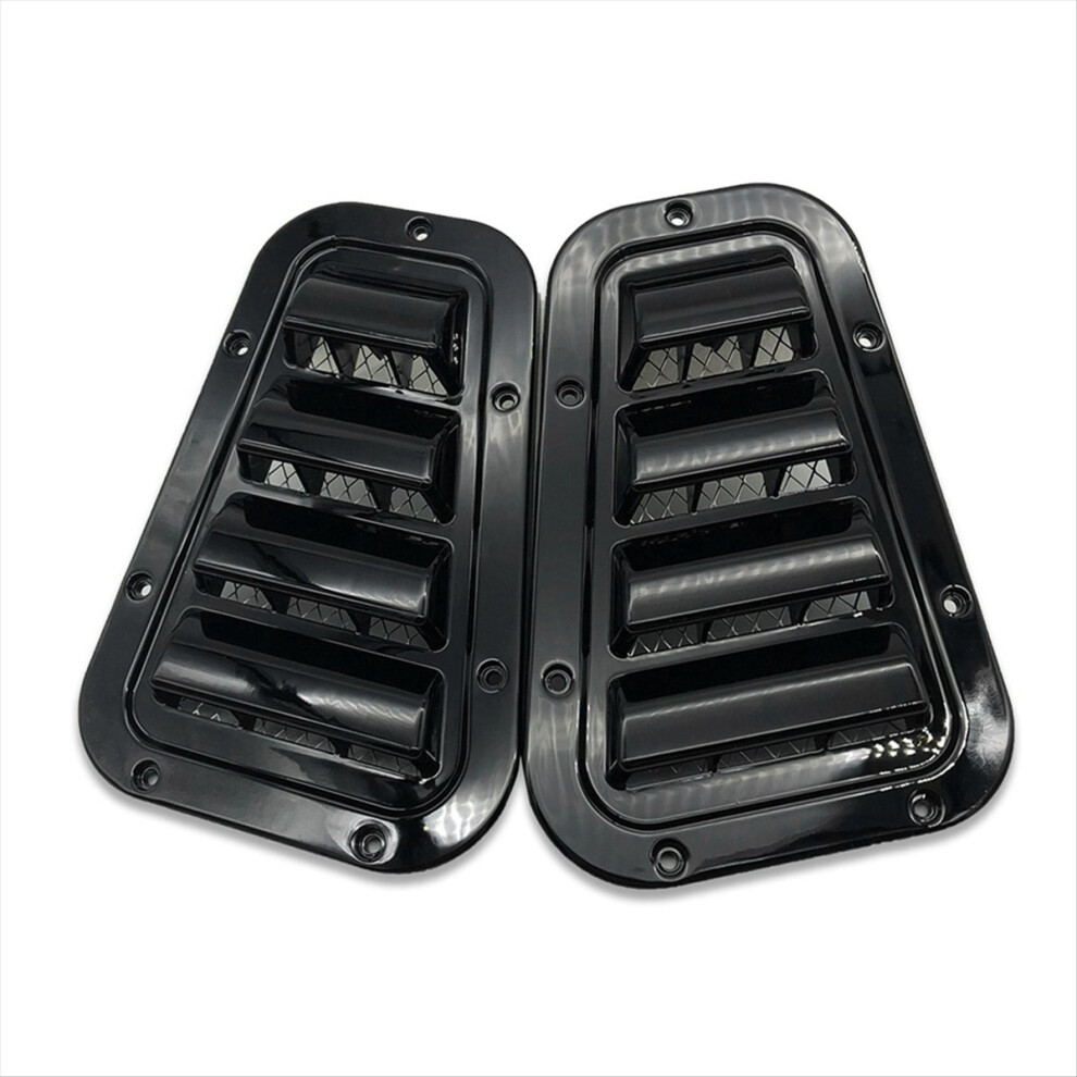 1 Pair Front Hood Side Trim Cover Vent Intake Snow 4852555511137