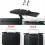 2 in 1 Foldable Car Computer Rack with Drawer Shel 3
