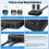NVME SolidState Drive Duplicator Dual-Bay M.2 SSD 6