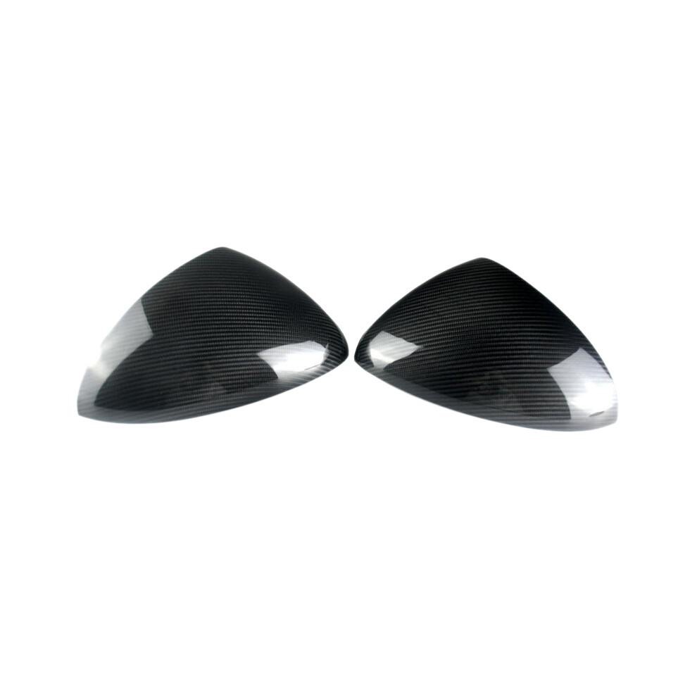 2Pcs Car Carbon Fiber Side Rear View Mirror Cover 4852555520634
