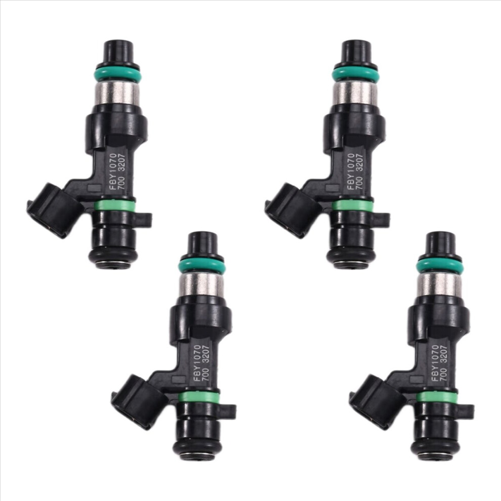 4Pcs Car Injector Nozzles For Sentra 1.8L 2000-200 Light 4852555552574