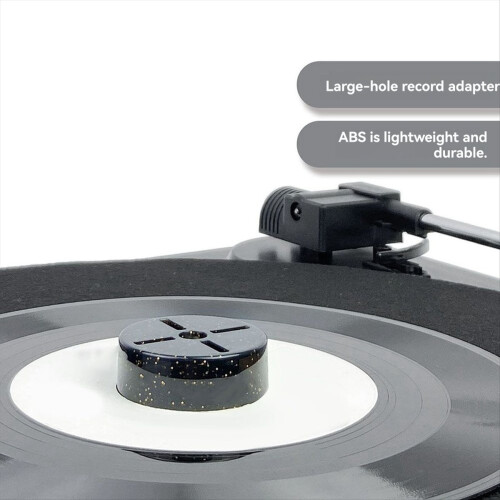 Vinyl Record LP45 RPM Adapter Turntable Phonograph 2