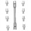 Handle Spoke Wrench CNC Spanner Set 5.0-6.8 Lengt 2