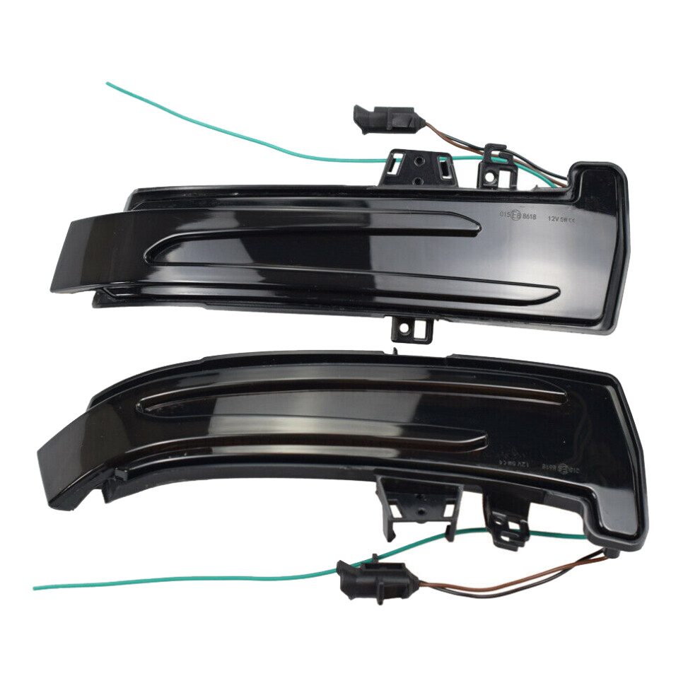 & Dynamic Led Turn Signal Rearview Blue/Amber/Light 4852555565345