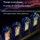 LED Nixie Tube Clock IPS Color Screen Digital DIY 9