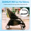 Baby Stroller Armrest Bumper Bar Front Guardrail F 8