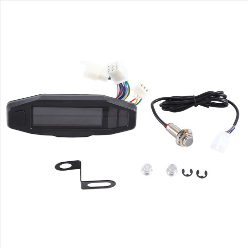 Universal Motorcycle Speedometer Tachometer Oil Ga 2