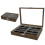 Walnut Wood Sunglasses Storage Display Box 8 Slots 3