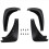 Car Mudflaps for 2006-2010 Hyundai Accent Mudguard 3