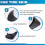 Car Mudflaps for 2006-2010 Hyundai Accent Mudguard 7