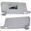 Pair Interior Sunvisor Sun Visor Fit for 1996-2001 1