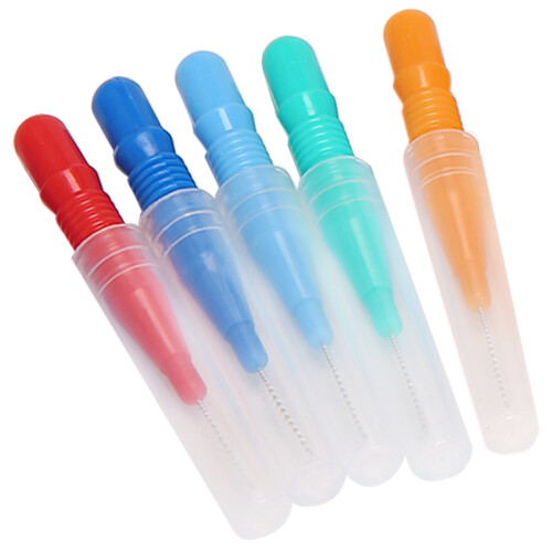 100Pcs Interdental Brush Teeth Soft Dental Picks T 1