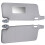 Pair Interior Sunvisor Sun Visor Fit for 1996-2001 4