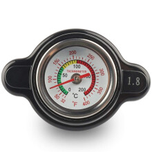 High Pressure Radiator Cap with Temperature Gauge,